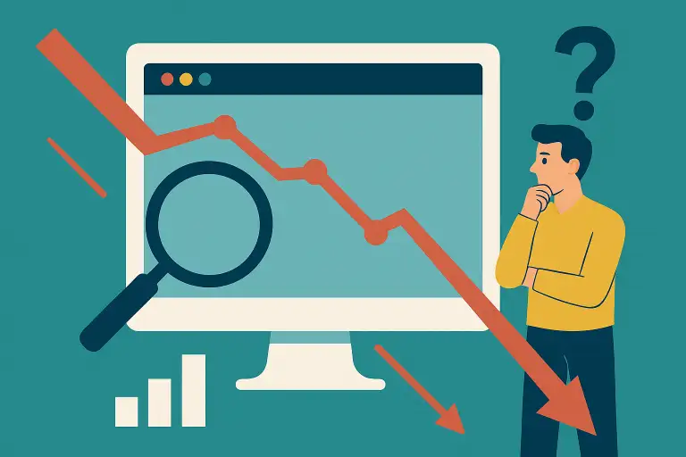 your website’s content performance is dropping